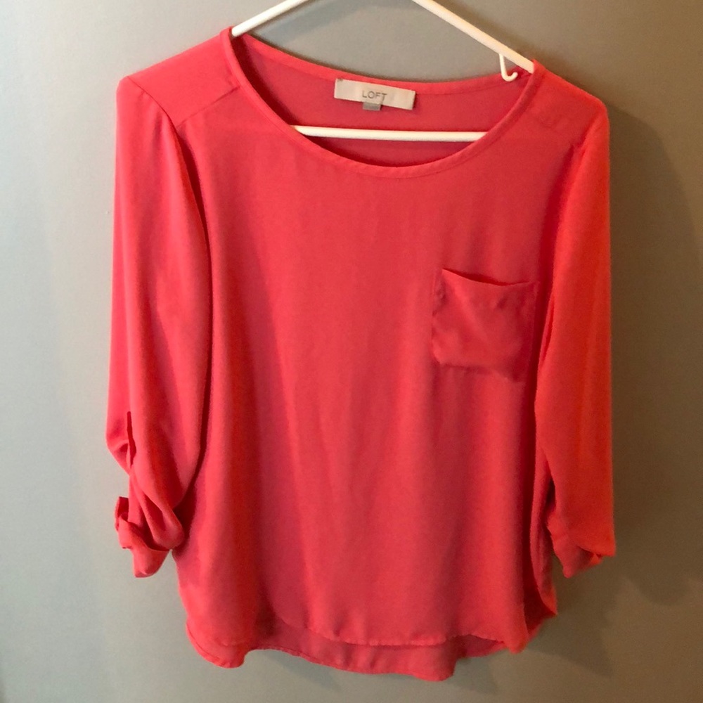 Loft dress top